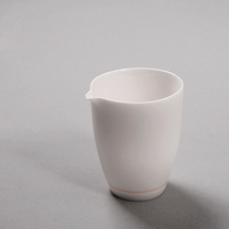 White porcelain fair cup sweet white tea separator jade porcelain tea sea heat-resistant male cup tea leak household tea art Kung Fu tea accessories