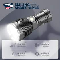 p90 flashlight super bright super light waterproof rechargeable battery can be replaced with long battery life small steel gun long range Outdoor
