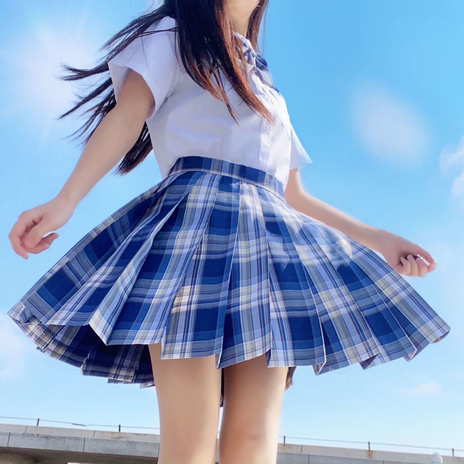 正版jk制服裙套装夏日系学生校服百褶裙女