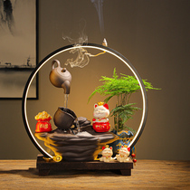 Creative gift box high-end girlfriends open Zhaocai cat cashier Bar water tank decoration ornaments