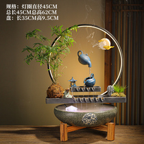 New hanging pot flowing water decoration home creative fountain living room office desktop housewarming New House Chinese ornaments