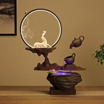 Opening gifts lucky desktop decoration running water humidifier creative Chinese office living room simple Feng Shui ornaments