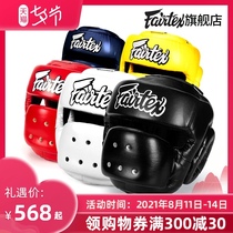 Fairtex Thailand Fairtex Boxing Helmet Adult Head guard HG14 protective nose bridge Fighting Sanda Muay Thai