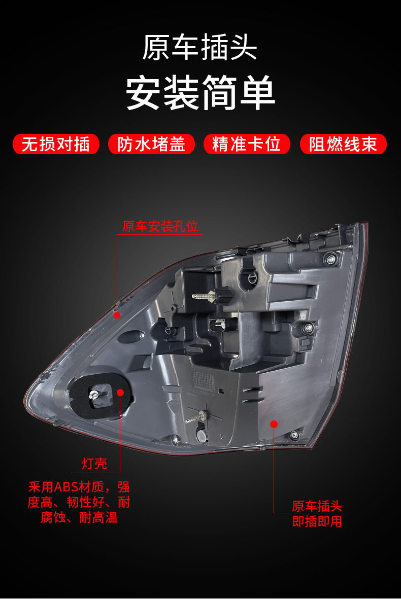 Фара сборки 适用宾士gls尾灯550gls400后车灯gls450煞车灯gls500尾灯w166 Ziollyior