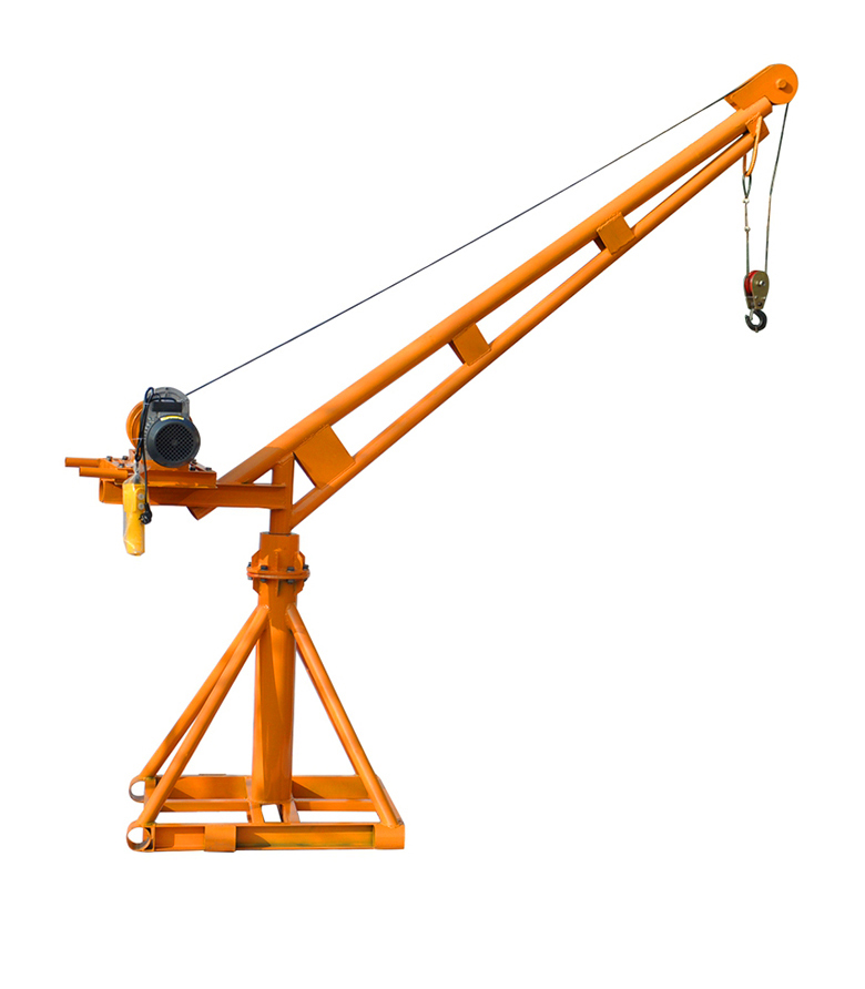 成华 室外吊运提升机1吨220v电动吊机家用小型升降建筑装修起重机