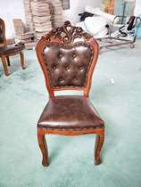 Hotel Guesthouse Bag Compartment VIP Chair Oak Dining Room Hotel Table And Chairs Combined Backrest Meeting Chair New Pint Soft Bag Dining Chair