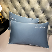 60 Cotton solid color pillowcase cotton pair adult couple large 48 * 4cm single pillow towel pillow case