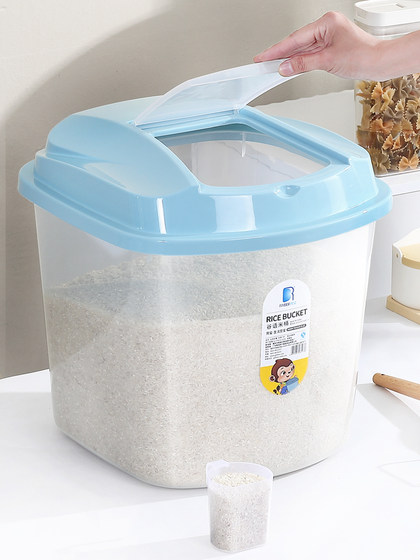 Rimbor Liangbao Rice Bucket 가정 50 Catties 곤충 방지 수분 방지 쌀 박스 밀가루 탱크 탱크 씰 보관함 Rimbor Liangbao Rice Bucket 가정 50 Catties 곤충 방지 수분 방지 쌀 박스 밀가루 탱크 탱크 씰 보관함