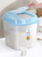 Rimbor Liangbao Rice Bucket 가정 50 Catties 곤충 방지 수분 방지 쌀 박스 밀가루 탱크 탱크 씰 보관함 Rimbor Liangbao Rice Bucket 가정 50 Catties 곤충 방지 수분 방지 쌀 박스 밀가루 탱크 탱크 씰 보관함