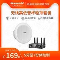 Newmine Newman Wireless Ceiling Ceiling High Sound Wireless Bluetooth Audio Set Ceiling Audio Horn