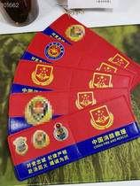 New firefighter drivers license leather case Driving license card bag ID card set Two-in-one DIY protective case Creative identity