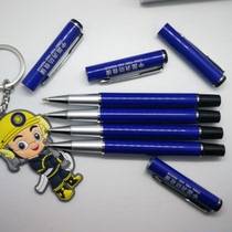 Fire new rescue metal neutral pen 05mm writing smooth and continuous ink signature pen meeting minutes