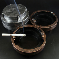 Inverse flame blue fire water belt buckle ashtray home living room office decoration ashtray souvenir