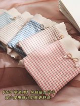 Modale Panties Lady Zero Bondage Day Ensemble Teenage Girl Cute High Bomb High Purse Hip Fall Winter Floral Lace Triangle Pants