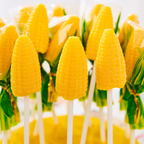 Corn Soft Sugar Hard Candy Bar Candy Barrel Loaded Childhood Nostalgic Candy Wedding Happy Candy Nets Red Children Casual Little Snacks