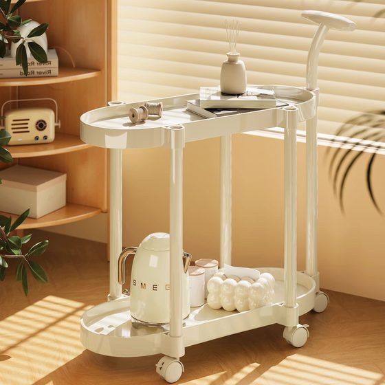Mobile trolley household sofa coffee table creative side snacks storage rack flower rack restaurant dining car table
Mobile trolley household sofa coffee table creative side snacks storage rack flower rack restaurant dining car table