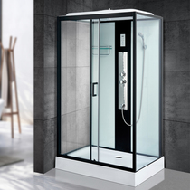 Home overall shower room bathroom integrated severance artifacts dry and wet separation bathroom door glass bath bath