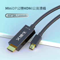 Edson minidp to HDMI cable dp laptop adapter cable 144hz adapter audio and video synchronization
