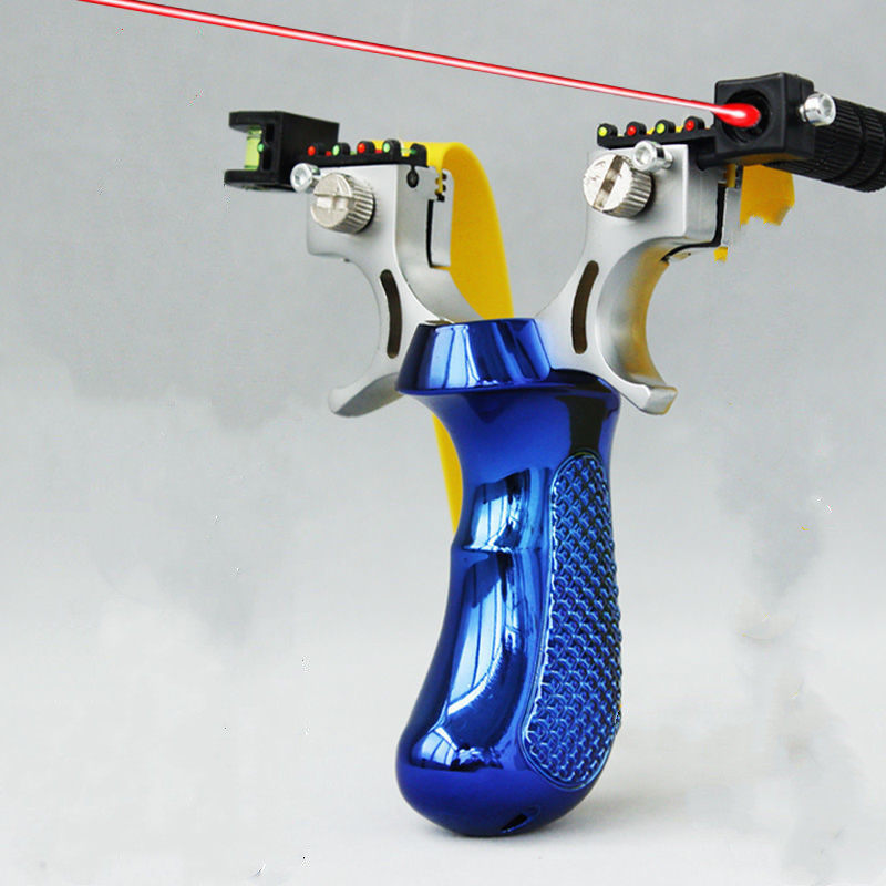 新款暴力98k高精度弹弓户外成人激光红外线弹工竞技弹弓大全