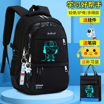 Childrens schoolbags boys grade one to three four five six primary school students Ridge shoulder bag