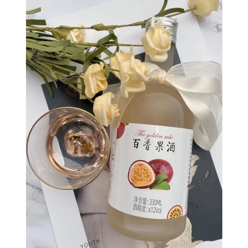 百香果玫瑰桃花酒青梅米酒图片_3