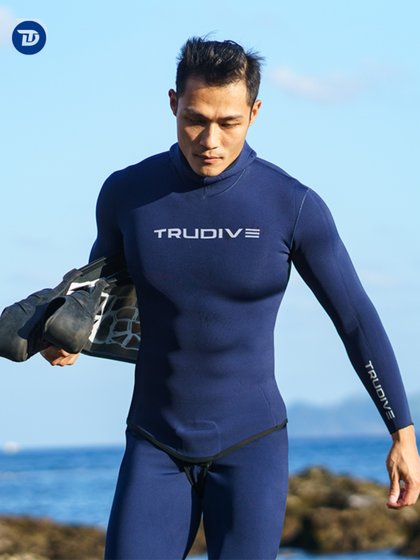 Trudive Ruicun Diving Suit 남성의 원피스 반 젤리 해파리 의류 차갑고 따뜻한 젖은 옷 3mm 다이빙복 전신 Trudive Ruicun Diving Suit 남성의 원피스 반 젤리 해파리 의류 차갑고 따뜻한 젖은 옷 3mm 다이빙복 전신