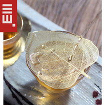 Copper Silver Bodice Leaf Tea Leak Creative Justice Cup Tea Filter Suit Tea Filter Tea Funnel Util Tea Funnel Util Tea Accessories