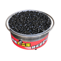 Electric volcanic stone roasting machine commercial gas large small stone sausage hot dog Machine night market stall gas