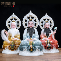 Sanqing statue Fu Taisang Laojun Sanqing statue is dedicated to the Taoist ancestor Yuan Shilingbao moral Tianzun