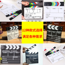 (Professional field Board) movie acrylic director field record board playing board camera background photography equipment photography special opening shooting props crew film and television punch board board small
