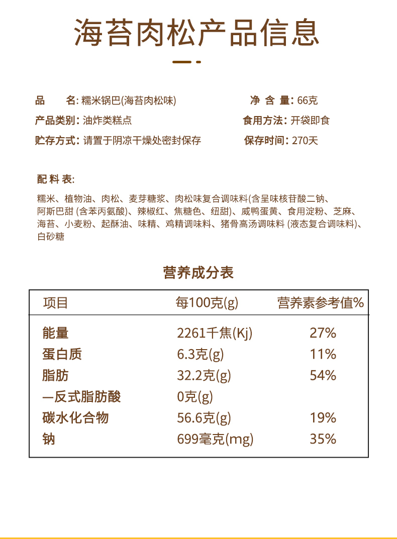 糯米蟹黄锅巴咸蛋黄手工锅巴办公室休闲零食