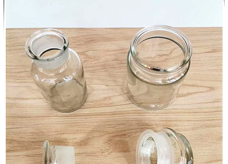 装酒精的容器广口瓶圆形医用滴管瓶实验室器皿化学试剂瓶医药瓶