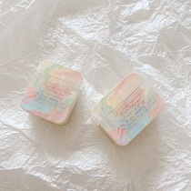 Art gradient oil painting suitable for airpods protection shell airpodspro protective sleeve for three generations Apple wireless Bluetooth headsets airpods2 Korea ins wind 3 generations