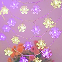 Led snowflake star lights flashing lights string lights Full Star curtains court-marriage cozy romantic room Bedroom Decorative Lights