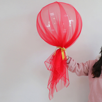 Balloon dress wedding dress classmate party birthday scene romantic layout of proposal opening ceremony romantic balloon