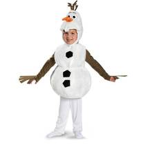 Frozen childrens Snow Treasure clothes Olaf snowman play costume Christmas toddler role-playing costume