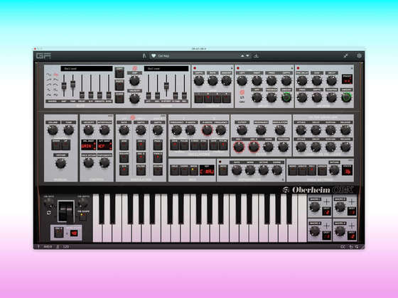 Gforce Oberheim OB-X 시뮬레이션 신디사이저 전자 드럼베이스 플러그인 스타일 WIN/MAC Gforce Oberheim OB-X 시뮬레이션 신디사이저 전자 드럼베이스 플러그인 스타일 WIN/MAC