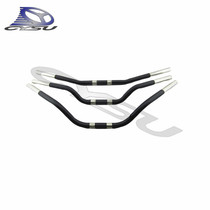 Suitable for Harley 883 1200X48 retro Prince stainless steel 25 4CM retro handlebar modified handlebar