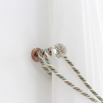 Eurostyle Crystal Wall Hook Bedroom Curtain Hook Hook Accessories Curtain Fixer Hung Accessories Wall Hook Punch Mount