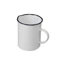 Thickened enamel measuring cup Experimental measuring cup Scale cup Coffee scale cup Measuring cup Vintage measuring cup with handle