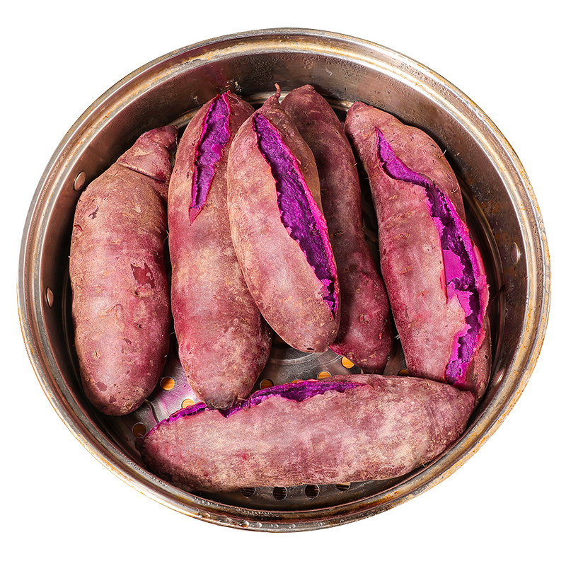 新鲜沙地紫薯地瓜5斤装 - 惠券直播 - 一起惠返利网_178hui.com