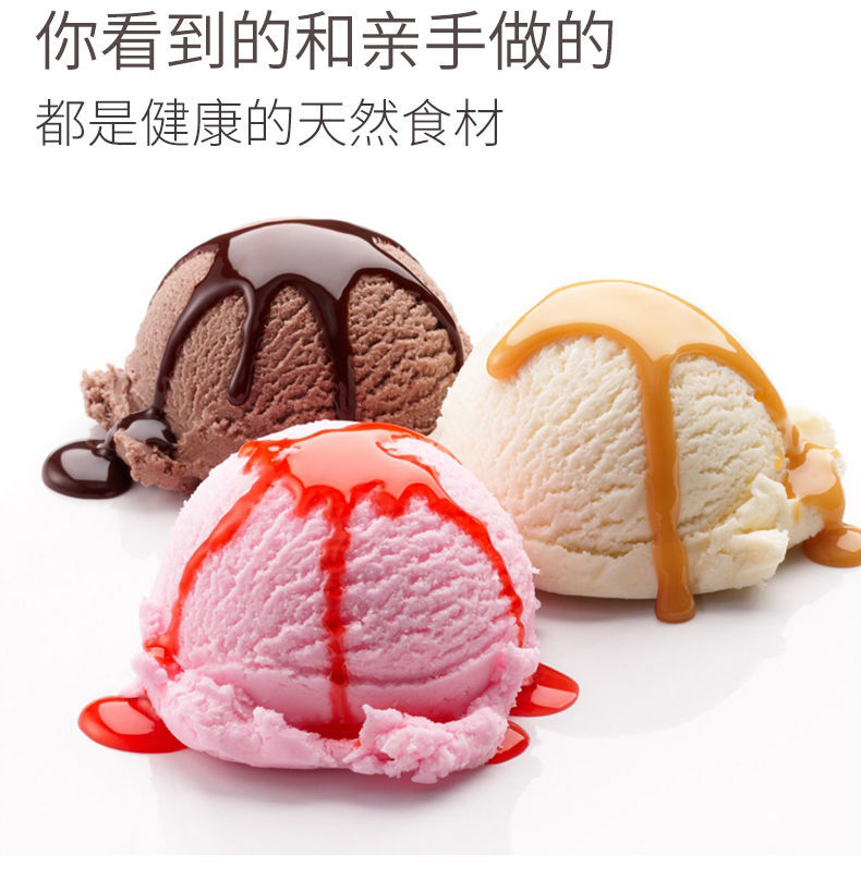 冰淇淋粉家庭用自制网红硬冰激凌粉6个口味