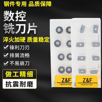 Zhuzhou Numerical Control Blade APMT1604PDER milling machine aluminium with knife grain R5 milling cutter sheet R0 8 hard alloy 1135