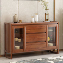 new chinese style sideboard home small kitchen living room wall storage cabinet tea cabinet solid wood wine cabinet