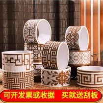 Chinese style lace packaging tape Kindergarten waterproof sticker Wall sticker Wall edge strip Corridor layout environmental decoration