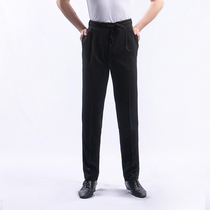Dongxin dance clothes Latin dance elastic waist pants Mens Latin professional dance pants Radish pants National standard dance practice pants