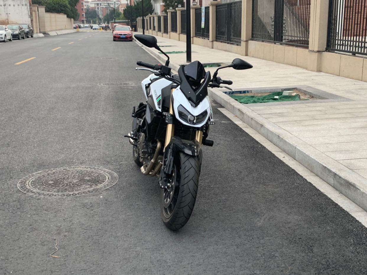 老a机车适用钱江追600改装挡风 仪表小风挡改装配件