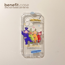 Benefit cartoon Cartoon Skyline Baby applies Apple 13promax mobile phone shell iphone12mini protective sleeve xsmax transparent xr soft 8plus