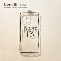 Benefit minimalist creative iPhone13 applies Apple 13promax mobile phone shell iphone12 soft mini