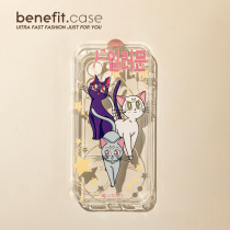 Benefit original ins cat Mulina applies Apple 13promax mobile phone shell cartoon iphone12mini